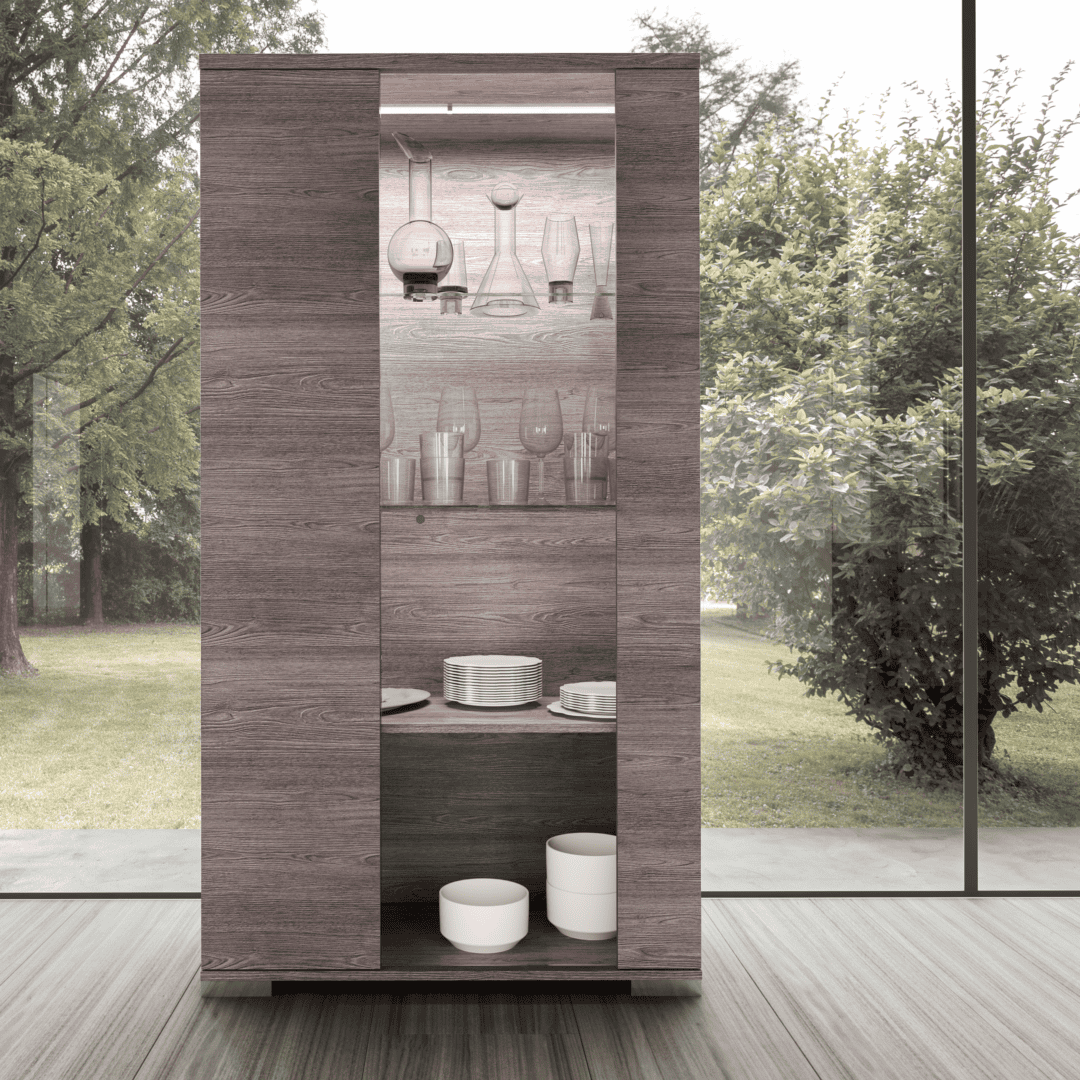 Viola Italian dining room furniture contemporary view - Status Italia
