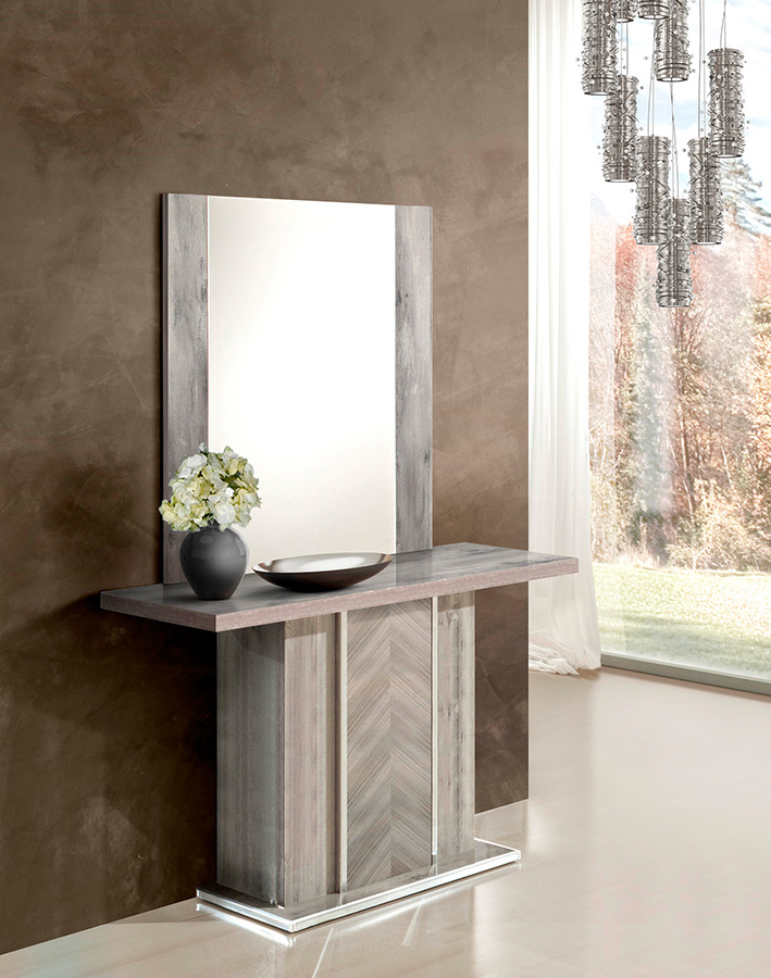 Alexa Light Grey Italian Dining Room Furniture Gallery Image 1