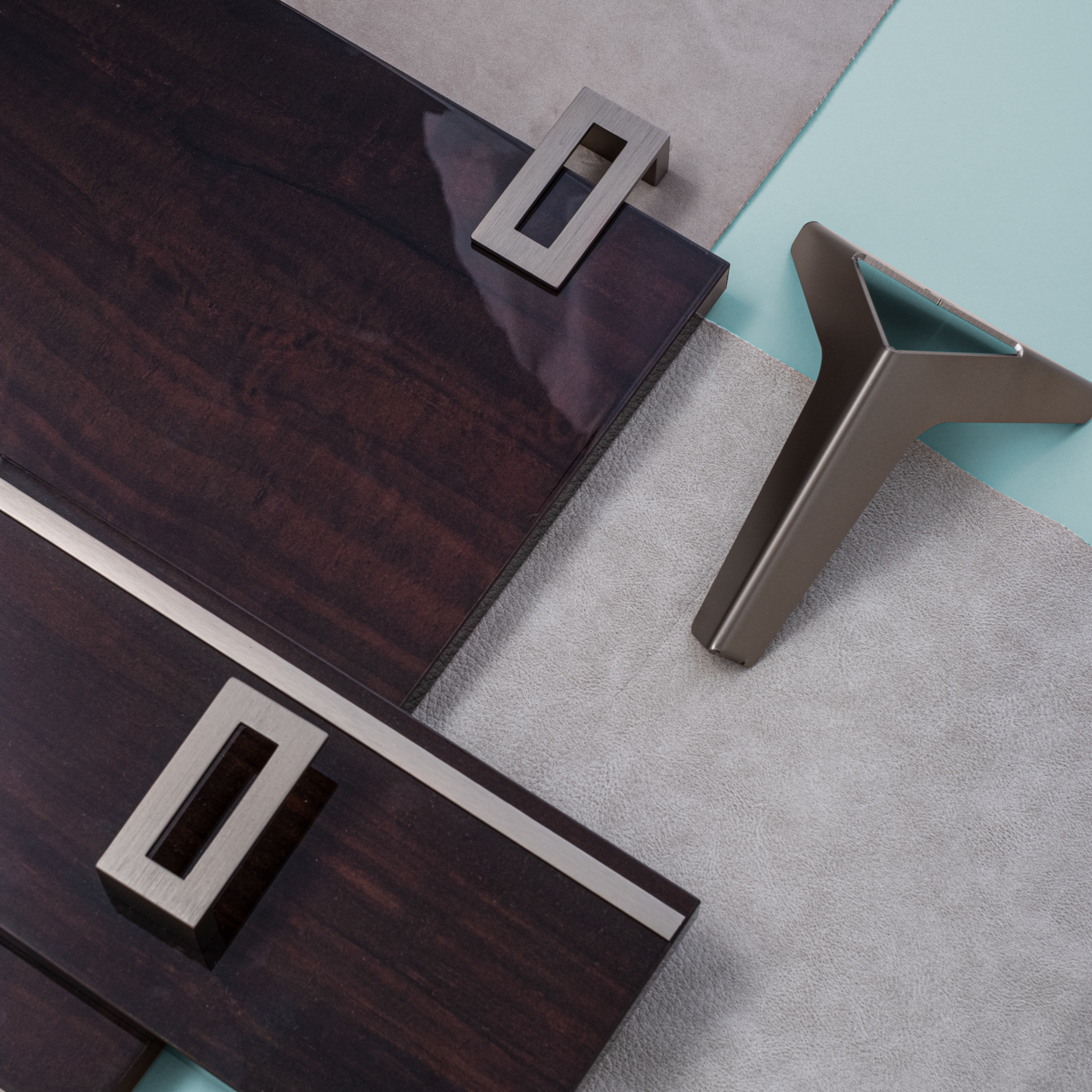 Eva moodboard lifestyle view - Italian bedroom furniture