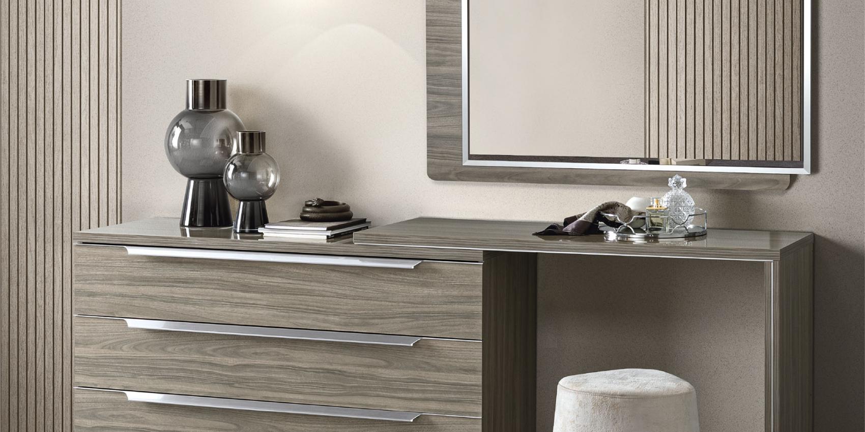 Kroma Chest Of Drawers Dressing Table Mirror Room View