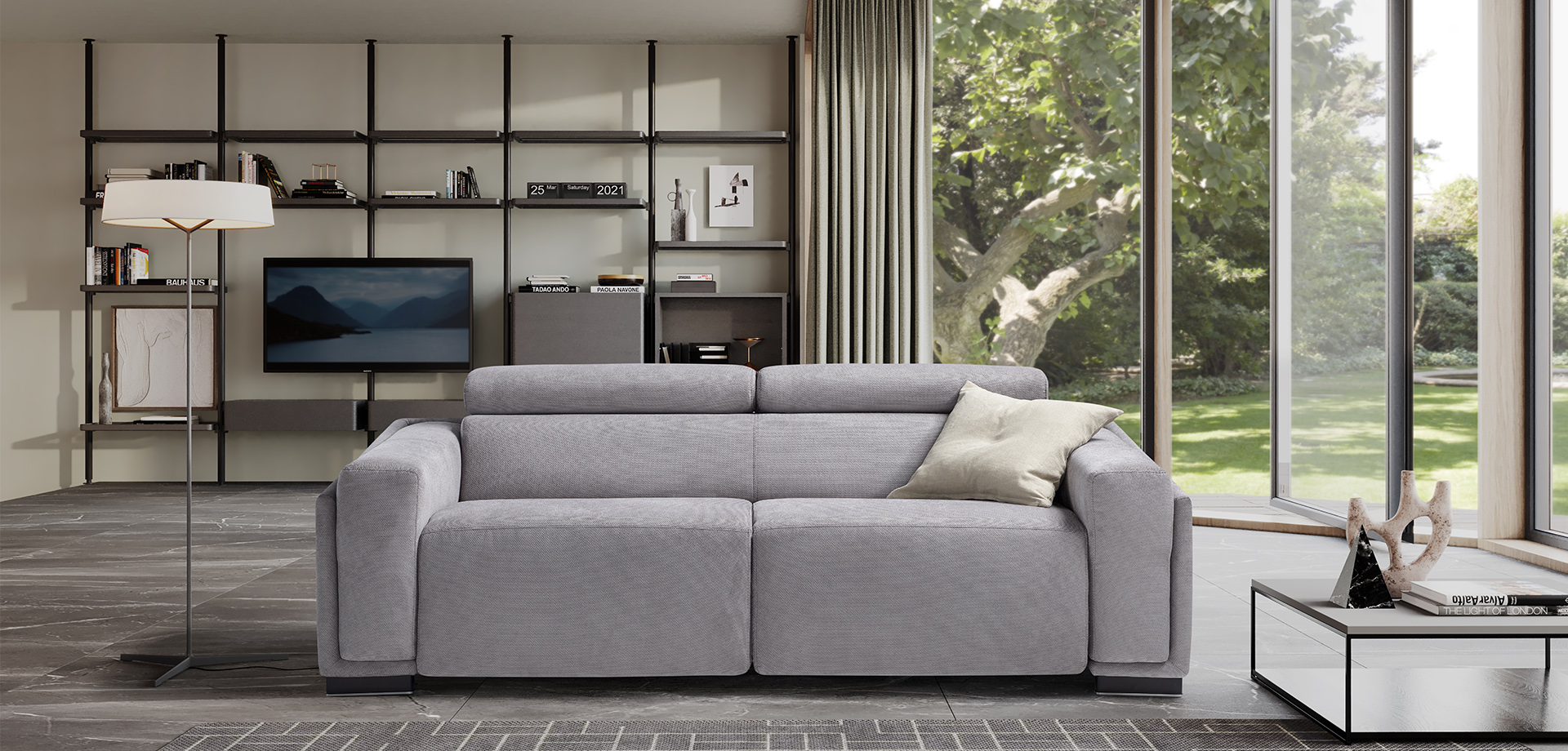 Abigail Italian Sofa Bed - Gallery Image 5