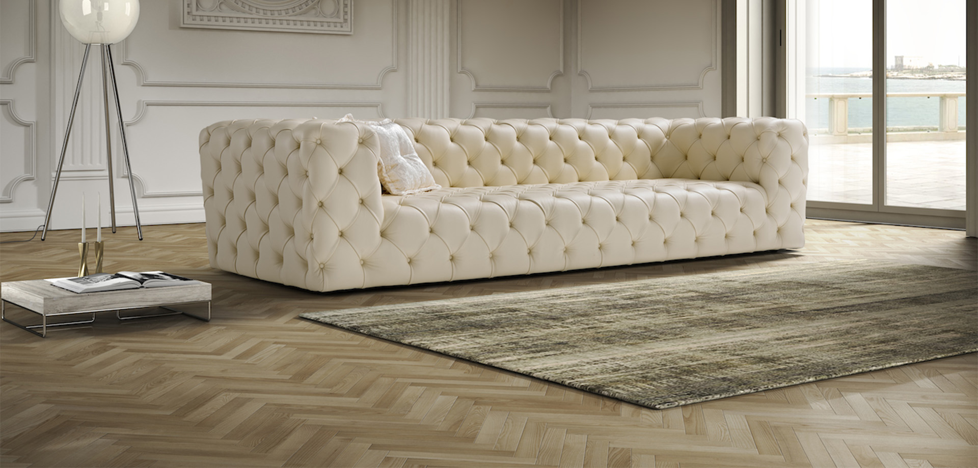 Catherine Italian Sofa