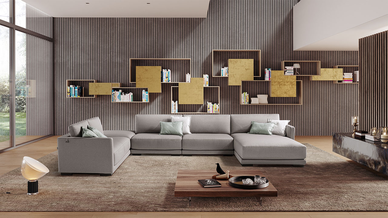 Eddie Italian Sofa - Gallery Image 6