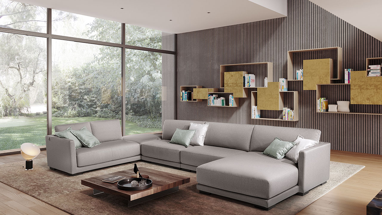 Eddie Italian Sofa - Gallery Image 18