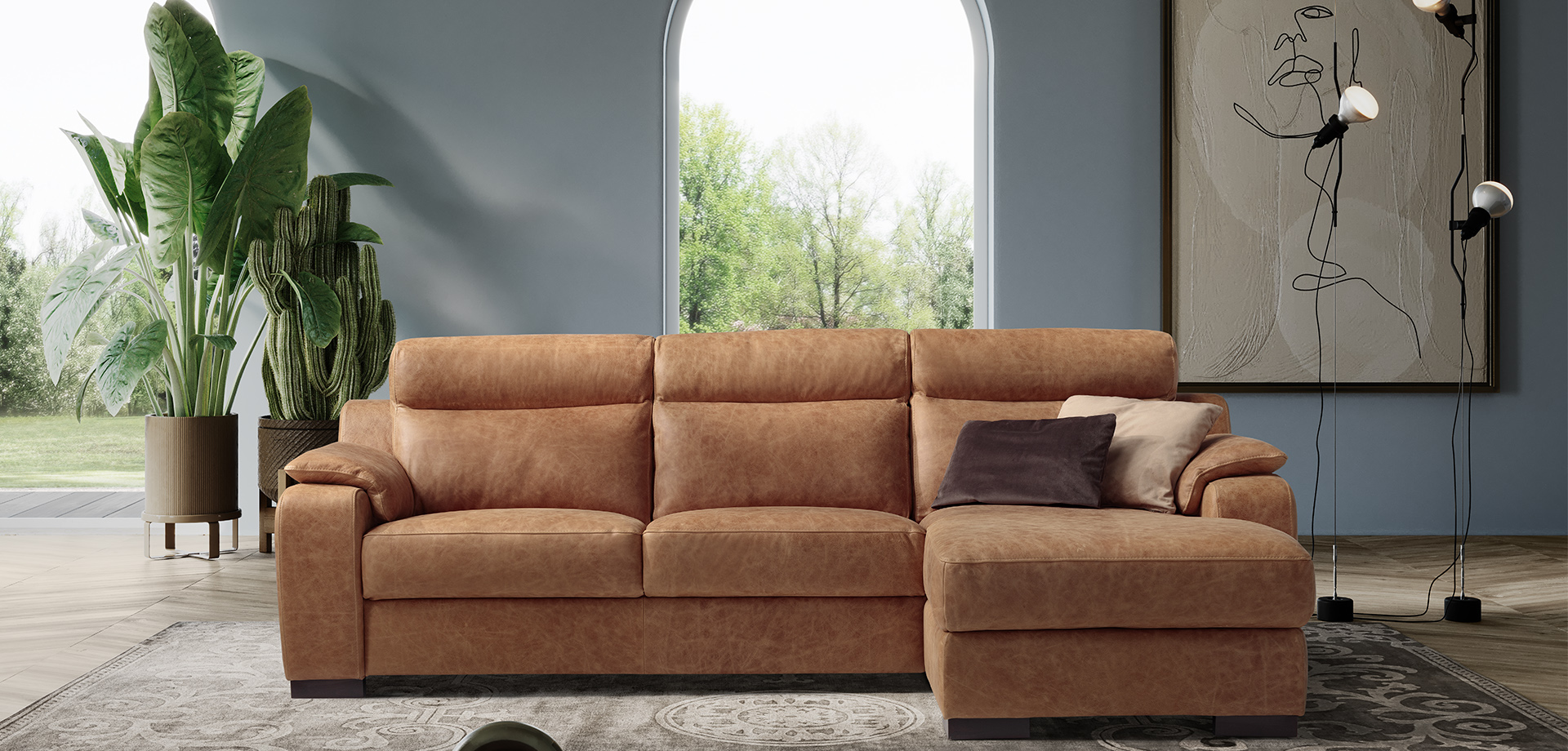 Ethos Italian Sofa - Gallery Image 9