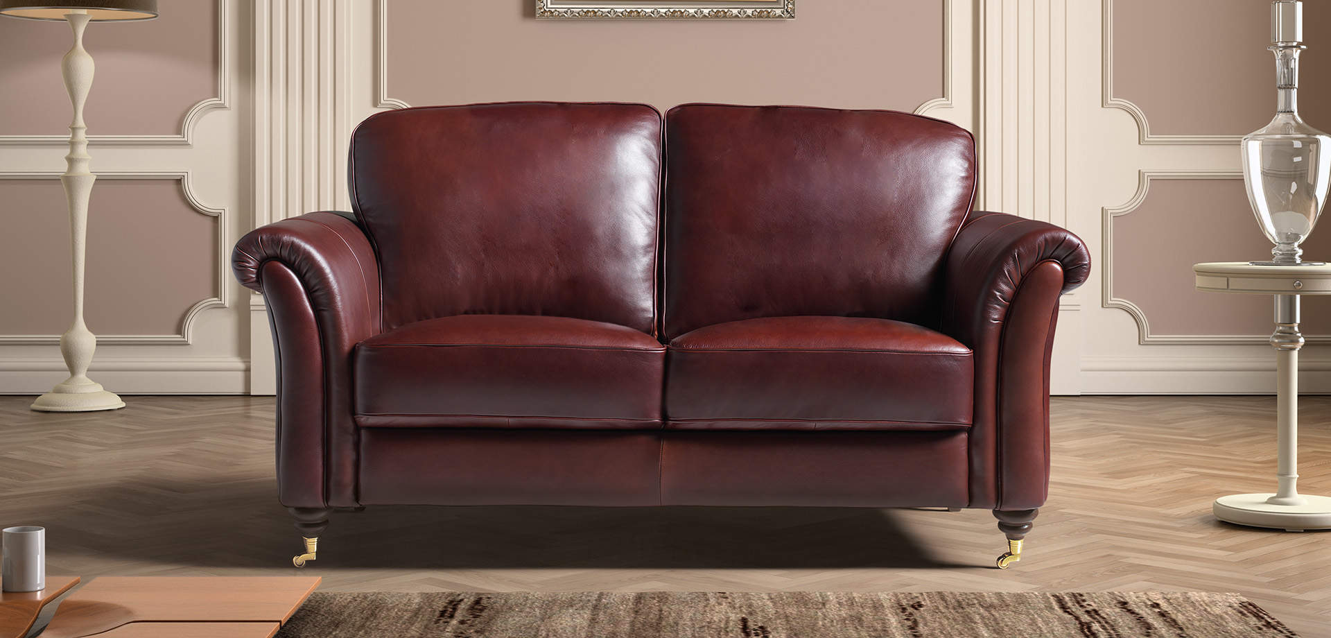 Knightbridge Italian Sofa - Gallery Image 2