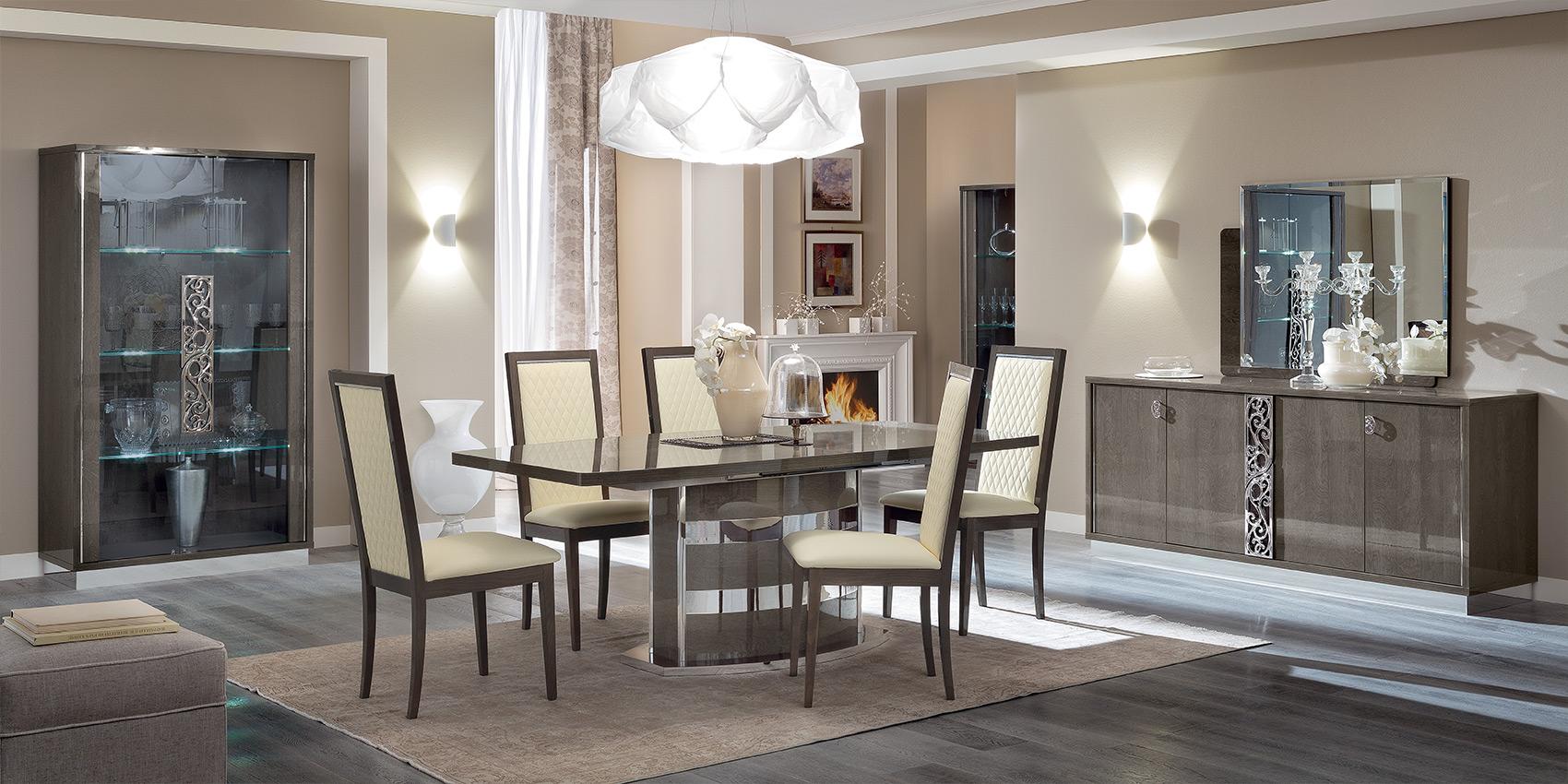 Platinum Living Room Wall Unit Sideboard Room View
