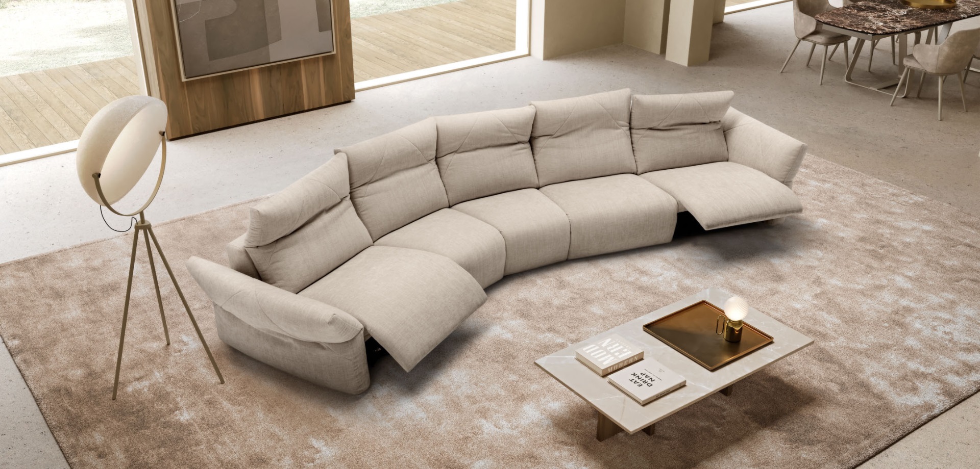 Nadal Italian Sofa - Gallery Image 8