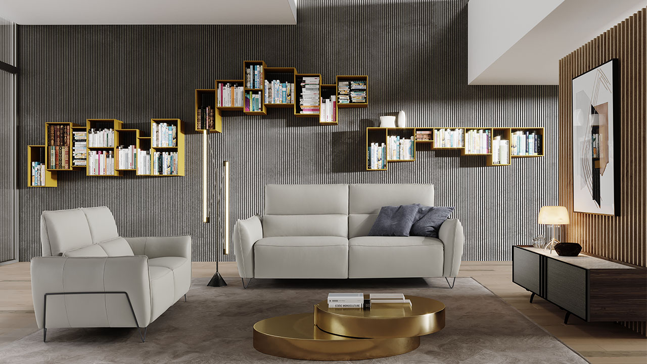 Nashira Italian Sofa - Gallery Image 8