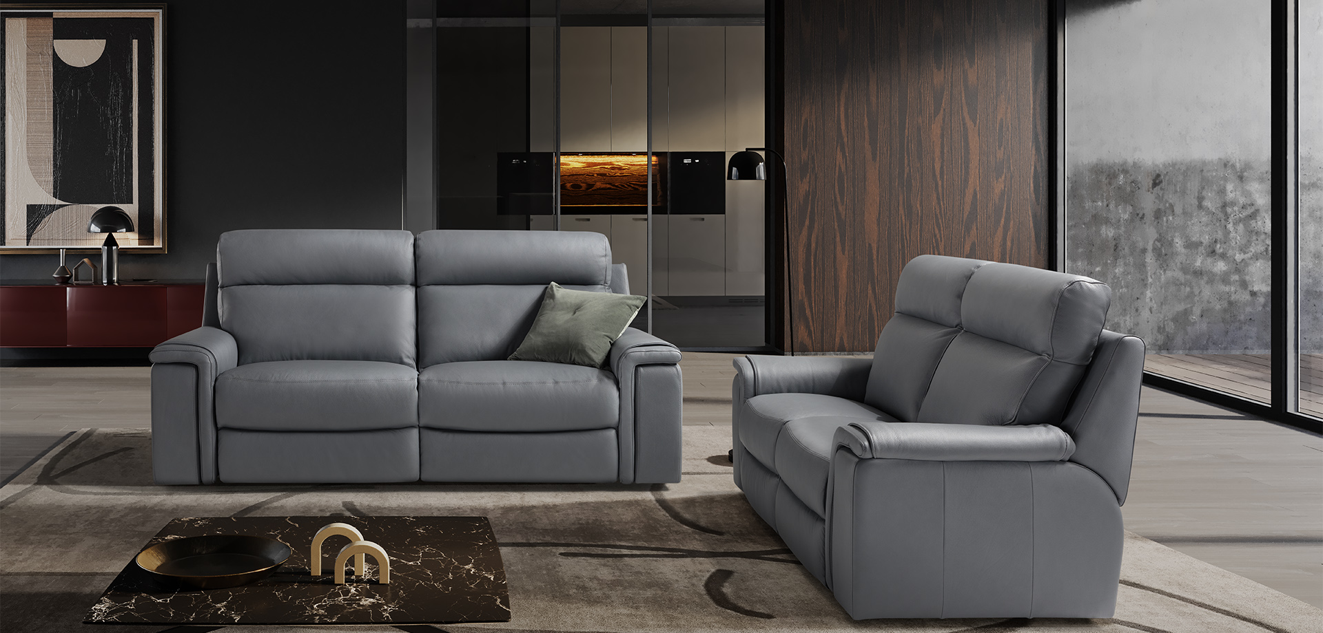 Refrain Italian Sofa - Gallery Image 5