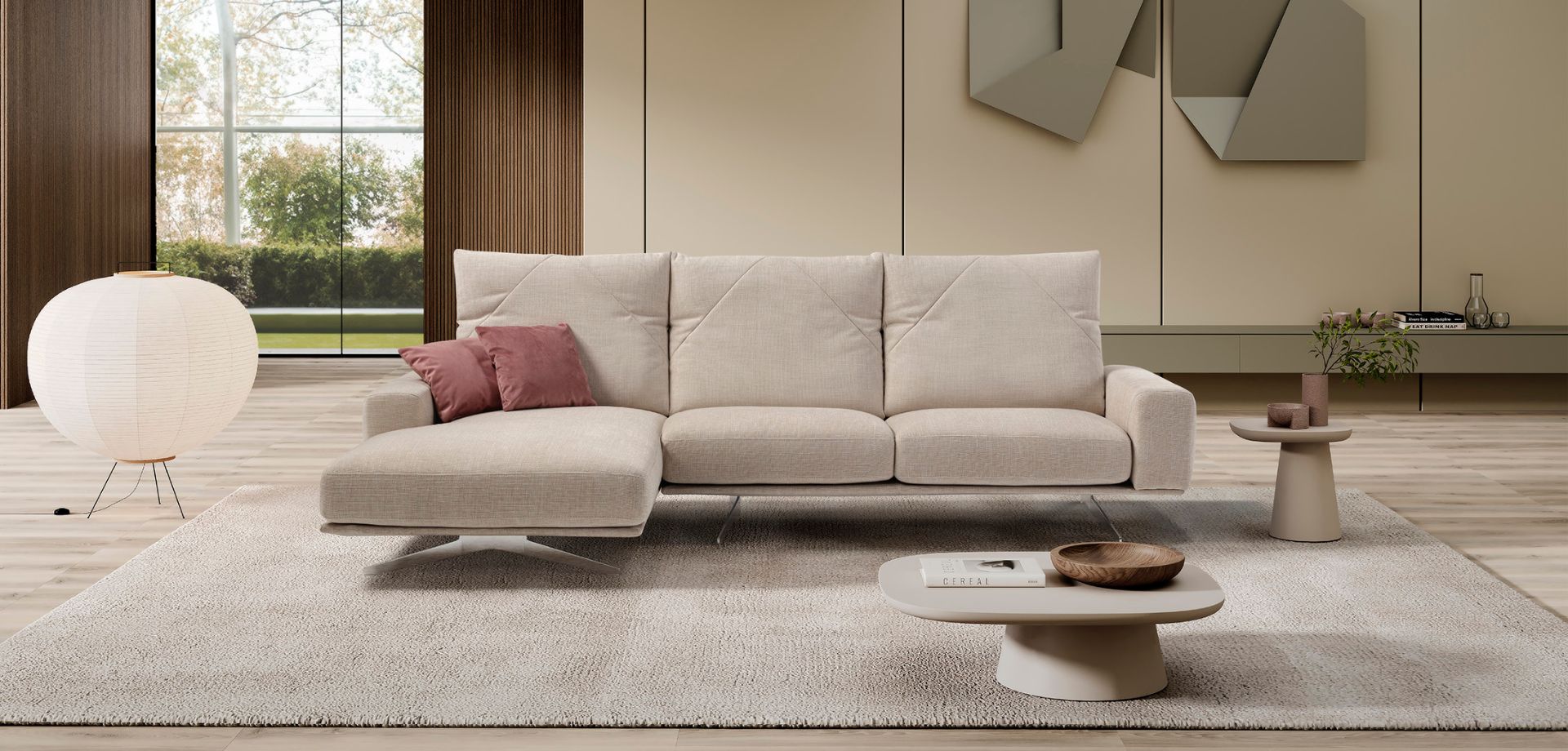 Senna Italian Sofa - Gallery Image 8