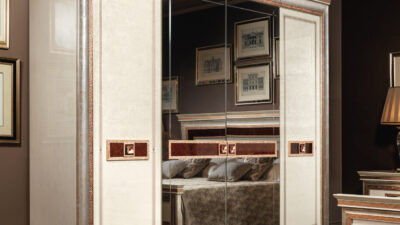 Dolce Vita Italian bedroom wardrobe, crafted by Arredoclassic.
