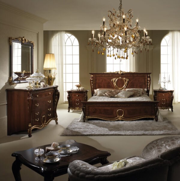 Donatello Italian bedroom bedroom furniture set, crafted by Arredoclassic.