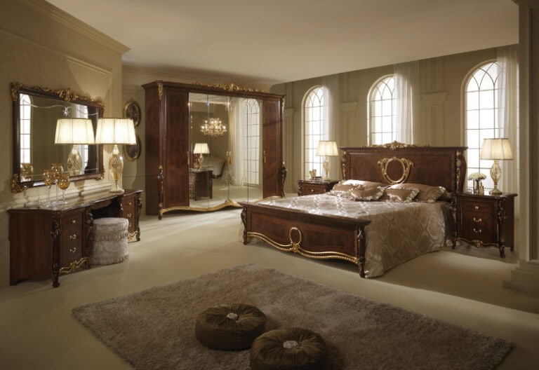 Donatello Italian bedroom bedroom furniture set, crafted by Arredoclassic.