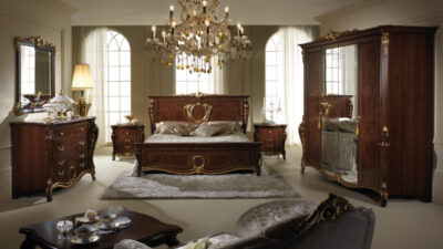 Donatello Italian bedroom bedroom furniture set, crafted by Arredoclassic.