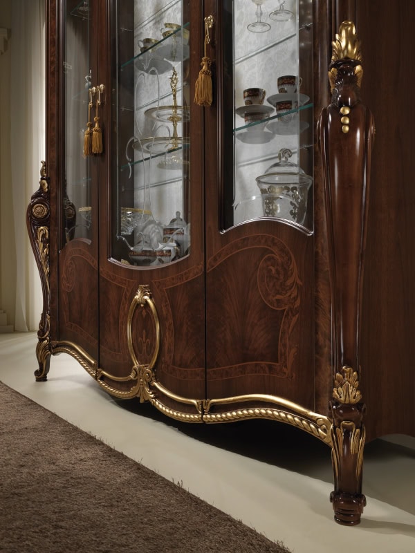 Donatello Italian dining room dining chair, crafted by Arredoclassic.