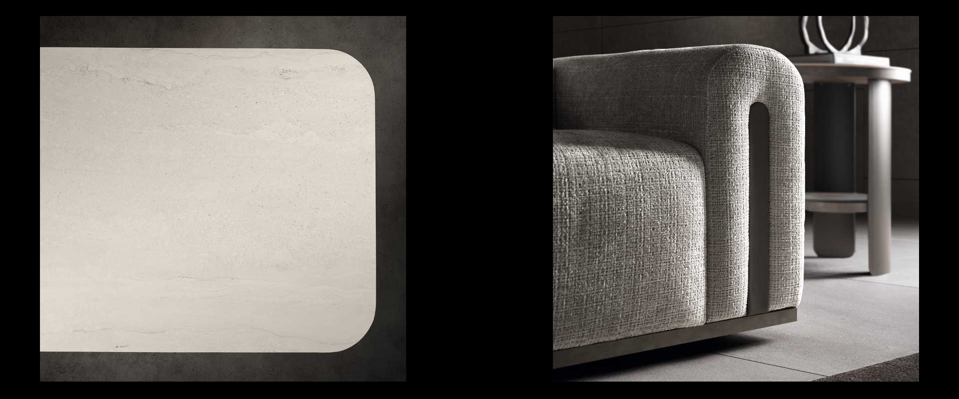 Perla living 2 in Italian Arredoclassic style, crafted by Arredoclassic.